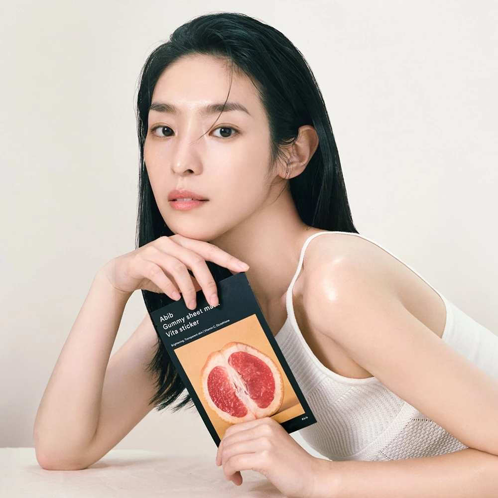 Abib Gummy Sheet Mask masca de fata Vita Sticker - luminozitate si hidratare intensiva, 27 ml