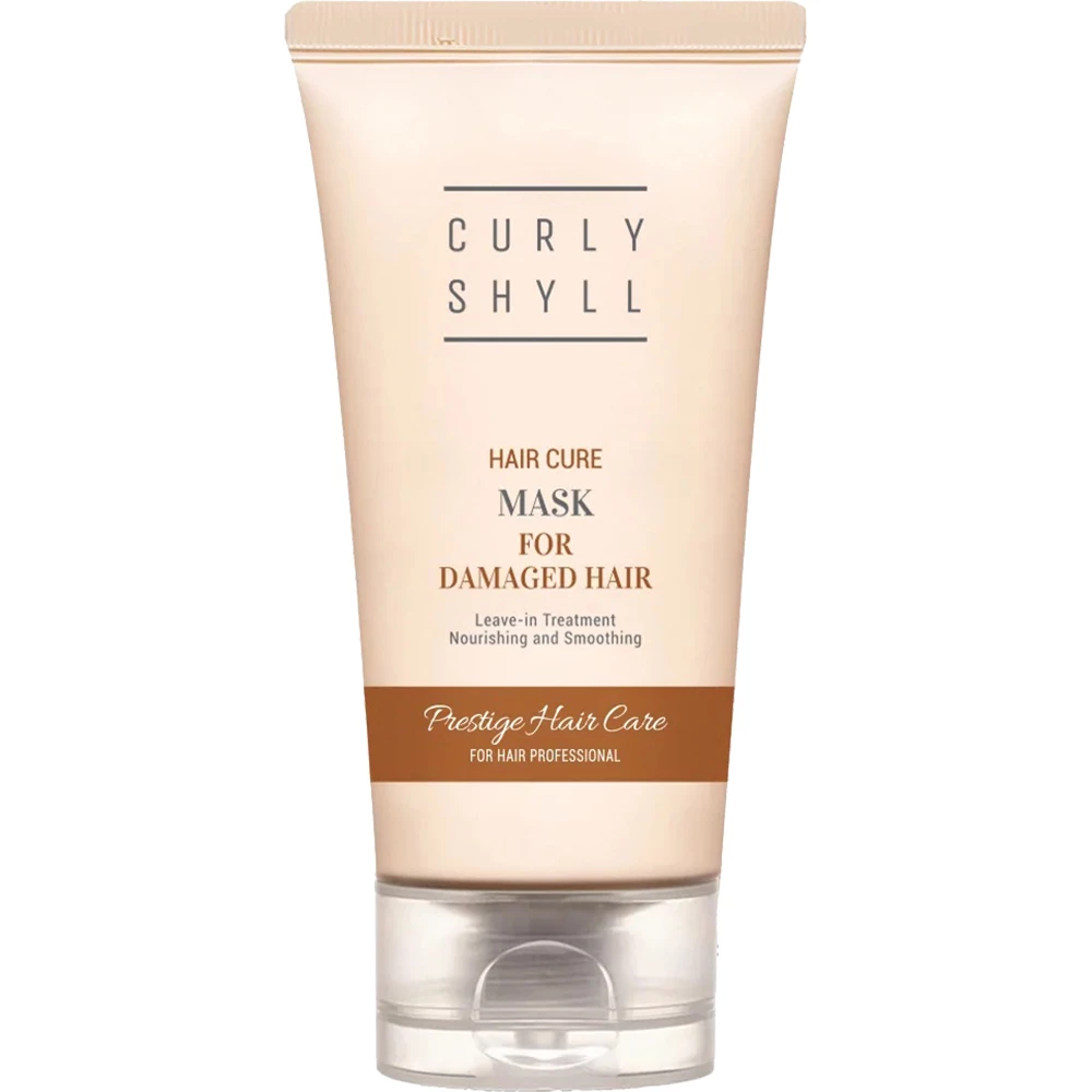 CURLY SHYLL Hair Cure Masca Reparatoare pentru Par Deteriorat 40 ml - Hidratare Intensa si Protectie Termica, 40 ml