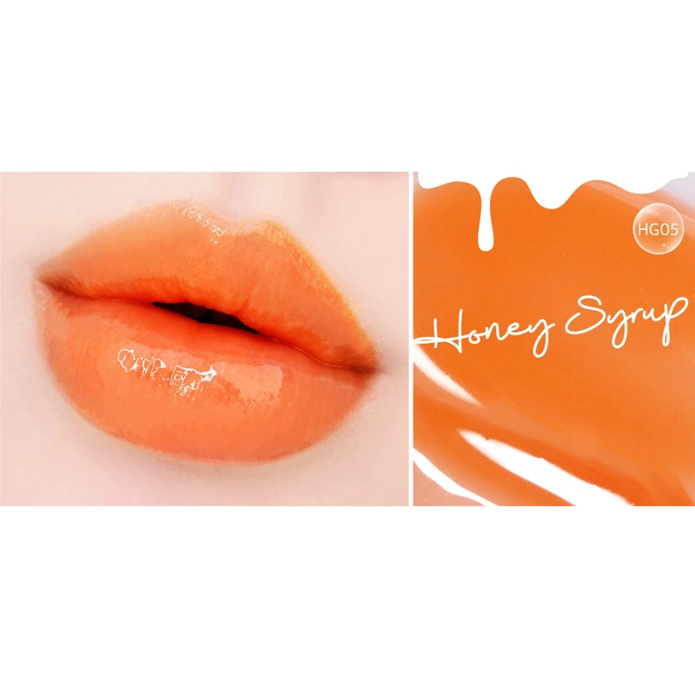 BLACK ROUGE Half N Half Water Glow Ruj Lichid HG05 Honey Syrup - Hidratare intensa si volum instant, 4.5g