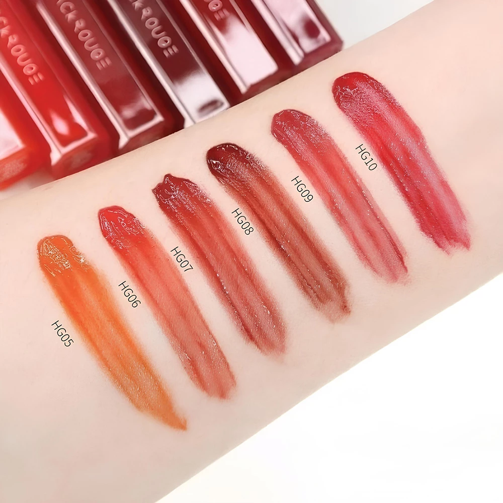 BLACK ROUGE Half N Half Water Glow Ruj Lichid HG06 Grapefruit Syrup - Hidratare Intensiva si Volum, 4.5 g