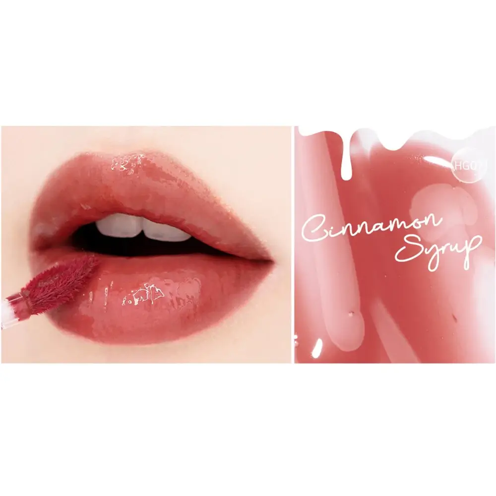 BLACK ROUGE Half N Half Water Glow Ruj Lichid HG07 Cinnamon Syrup - Hidratare Intensa si Volum Lucios, 4.5g