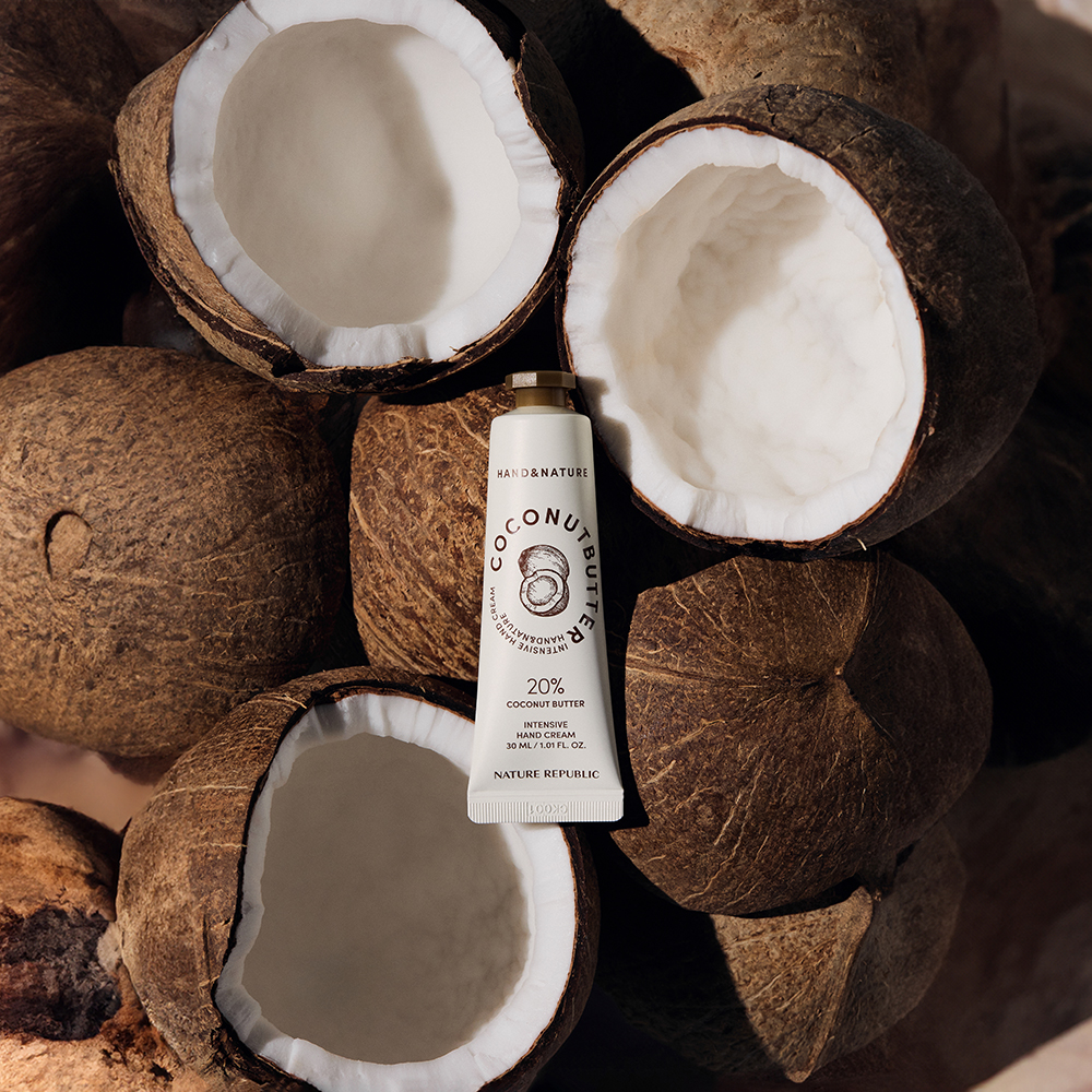 Hand and Nature Coconut Butter Intensive Hand Crema de maini cu unt de cocos 30 ml