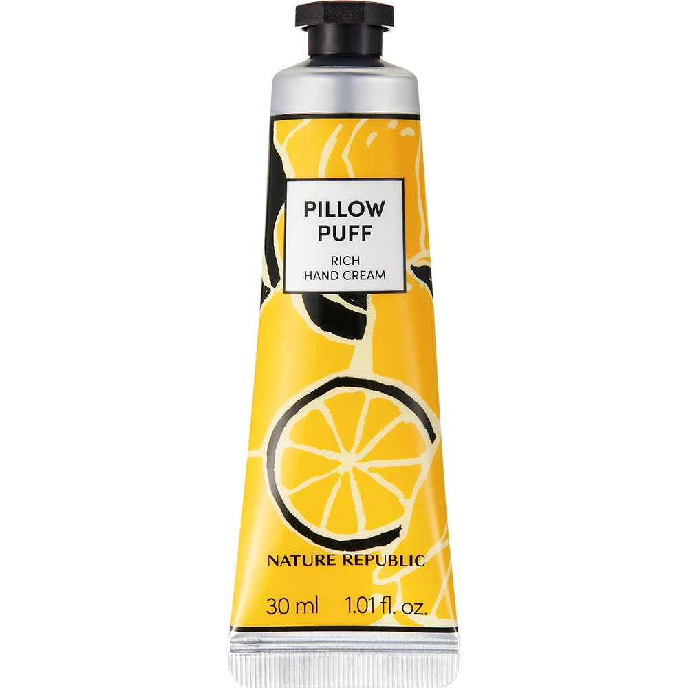 Nature Republic Hand and Nature Pillow Puff – Cremă de mâini hidratantă 30 ml