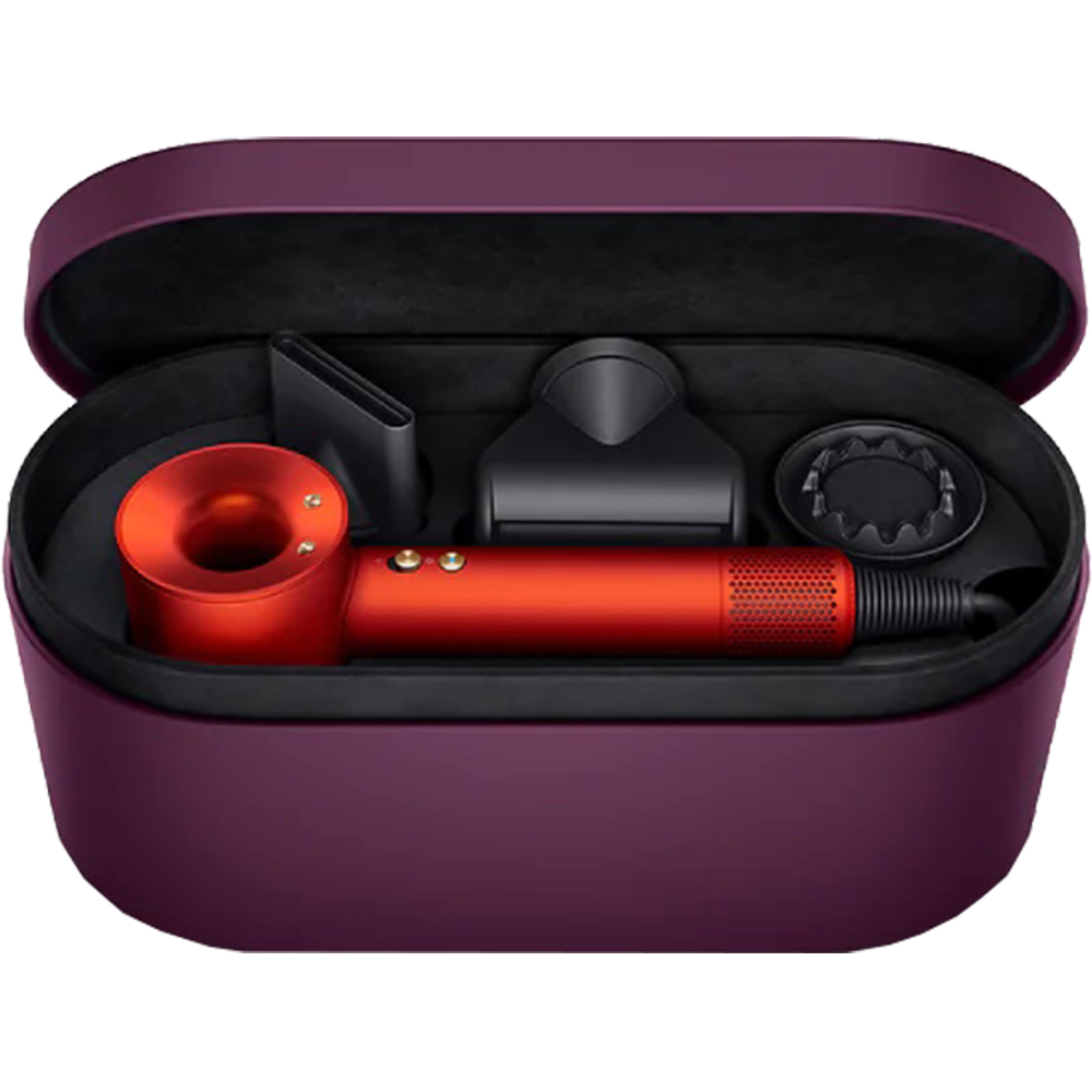 HD08 Supersonic Uscator De Par Topaz Orange/ Byzantine Purple cu carcasa