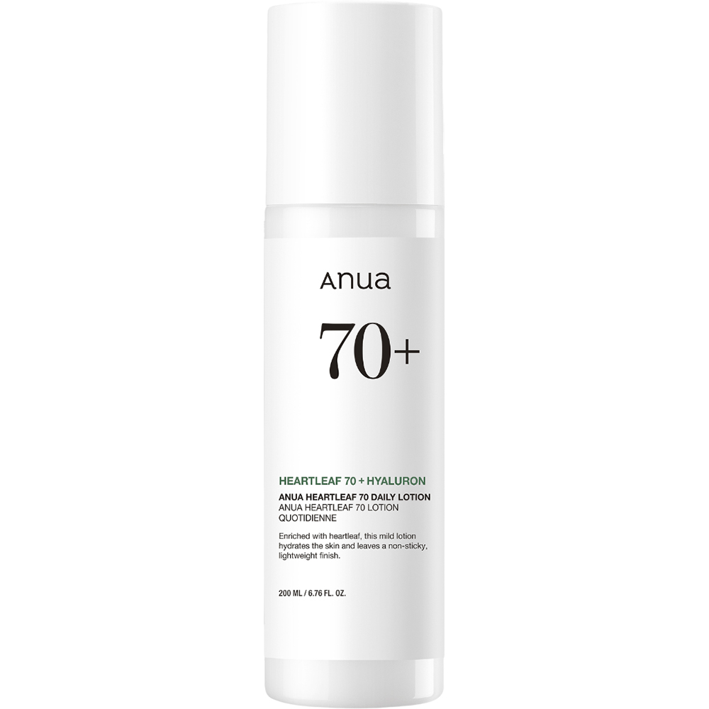 ANUA Heartleaf 70% Lotiune Hidratanta pentru Fata - Calmare si Hidratare pentru Piele Sensibila, 200 ml