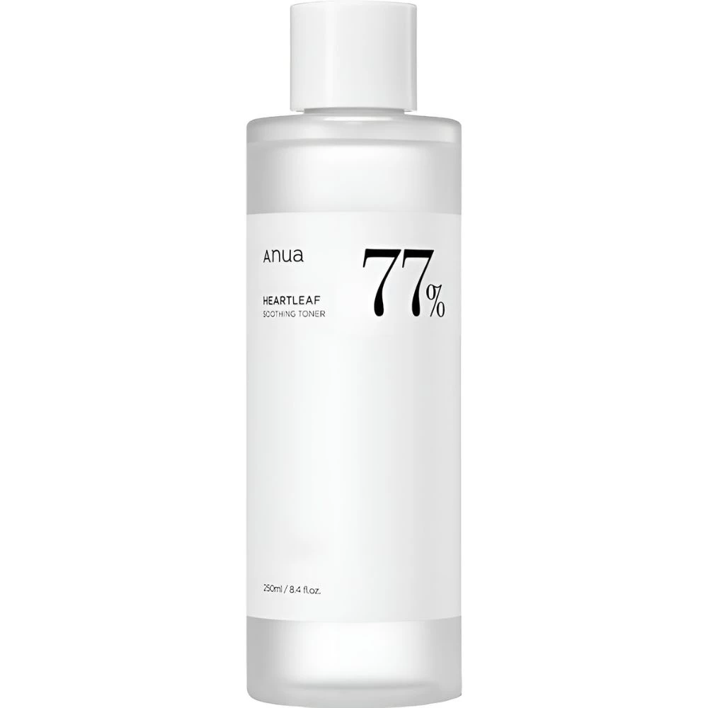 ANUA Heartleaf 77% Soothing Toner – Toner de Față Calmant cu 77% Extract de Heartleaf, 250 ml | Hidratare și Calmare