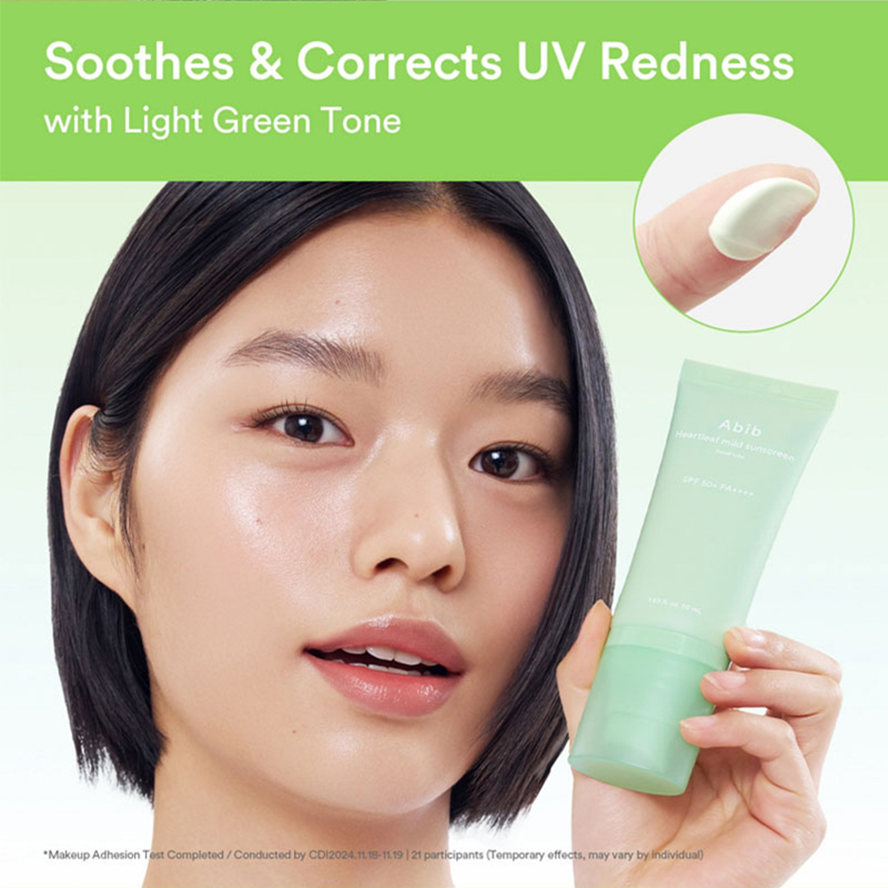 Heartleaf Mild Sunscreen Relief Tube SPF50+ PA++++ Crema de fata 50 ml