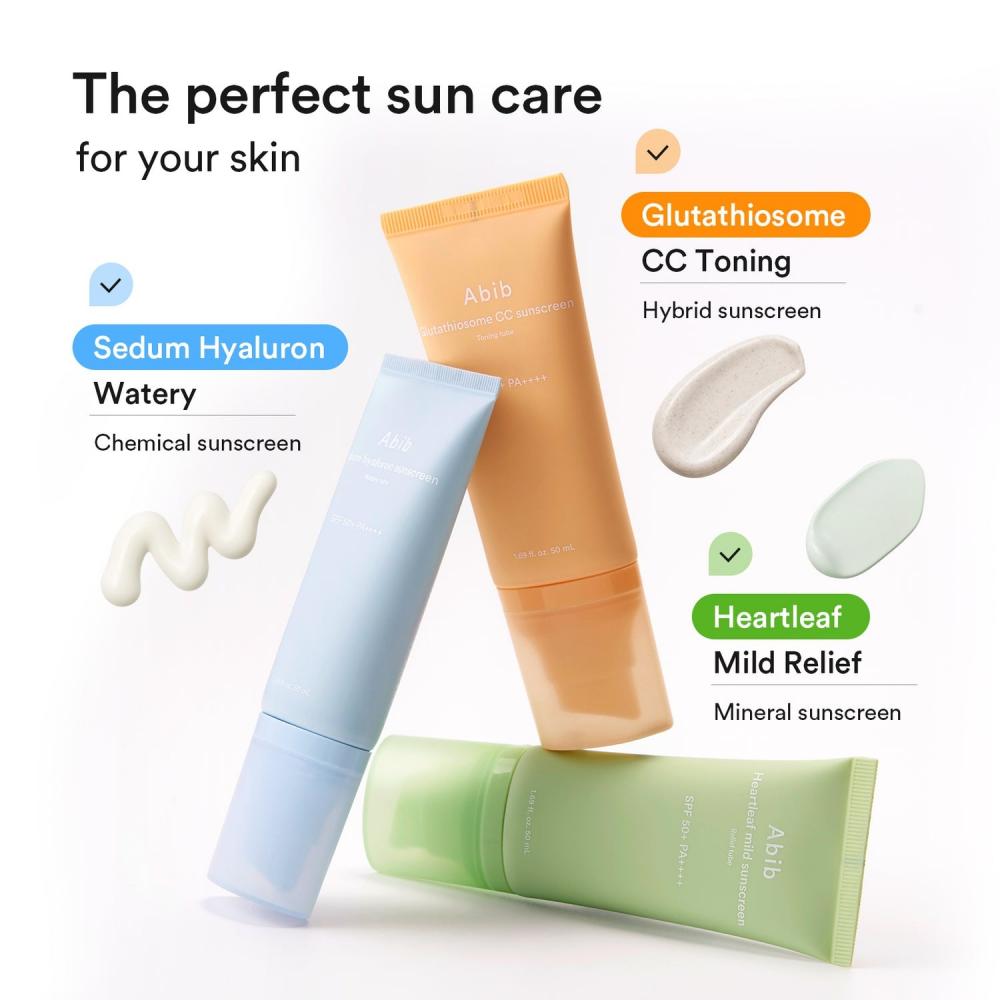 Heartleaf Mild Sunscreen Relief Tube SPF50+ PA++++ Crema de fata 50 ml