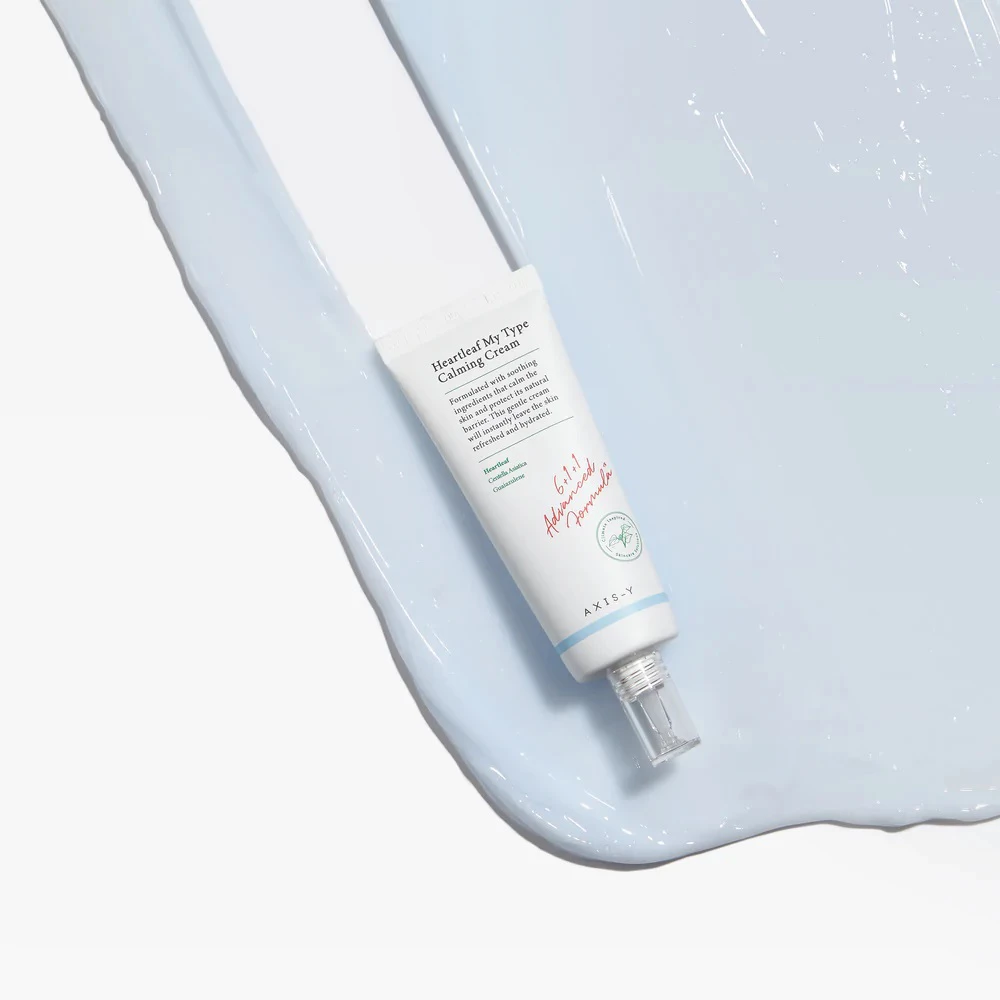 AXIS-Y 6+1+1 Crema pentru fata Heartleaf My Type - Hidratare intensiva si calmare ten sensibil, 60 ml