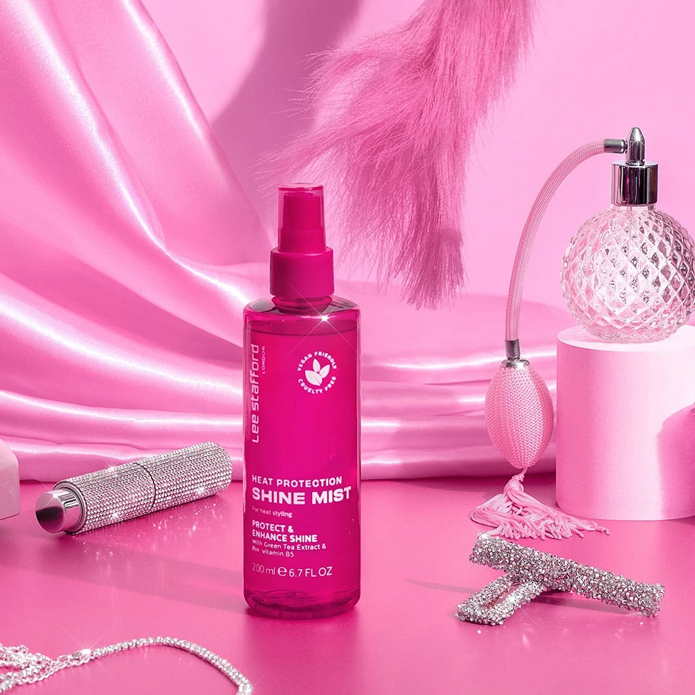 LEE STAFFORD Heat Protection Shine Mist Spray termo-protector pentru par - Protectie UV, Stralucire si Antioxidanti, 200 ml