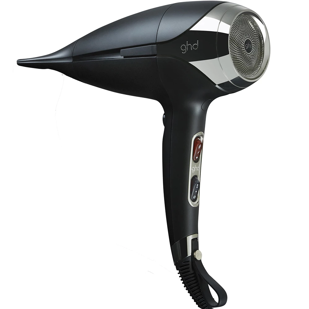 Uscător de păr profesional GHD Helios – Performanță superioară și design ergonomic, Negru