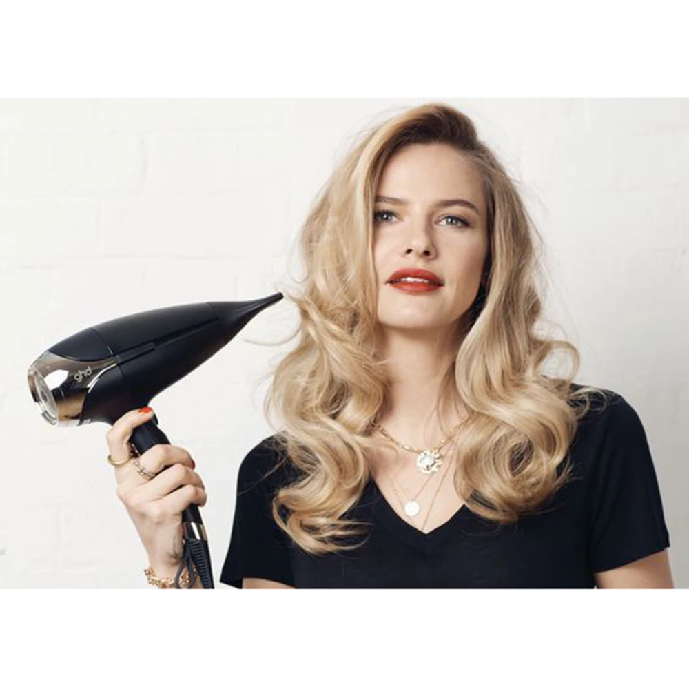 Uscător de păr profesional GHD Helios – Performanță superioară și design ergonomic, Negru