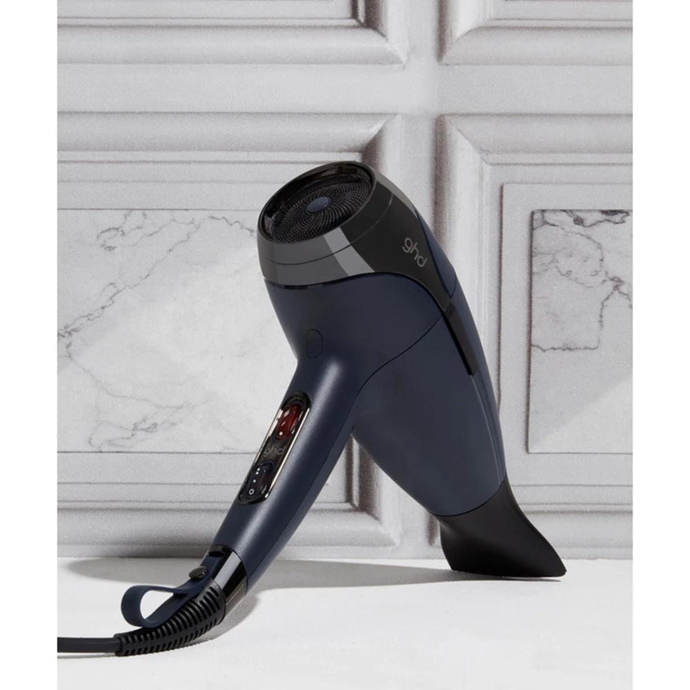 GHD Helios Uscator Profesional pentru Par Ultra Rapid 120kmh - Uscare Rapida si Stralucire Anti-Frizz, 780g