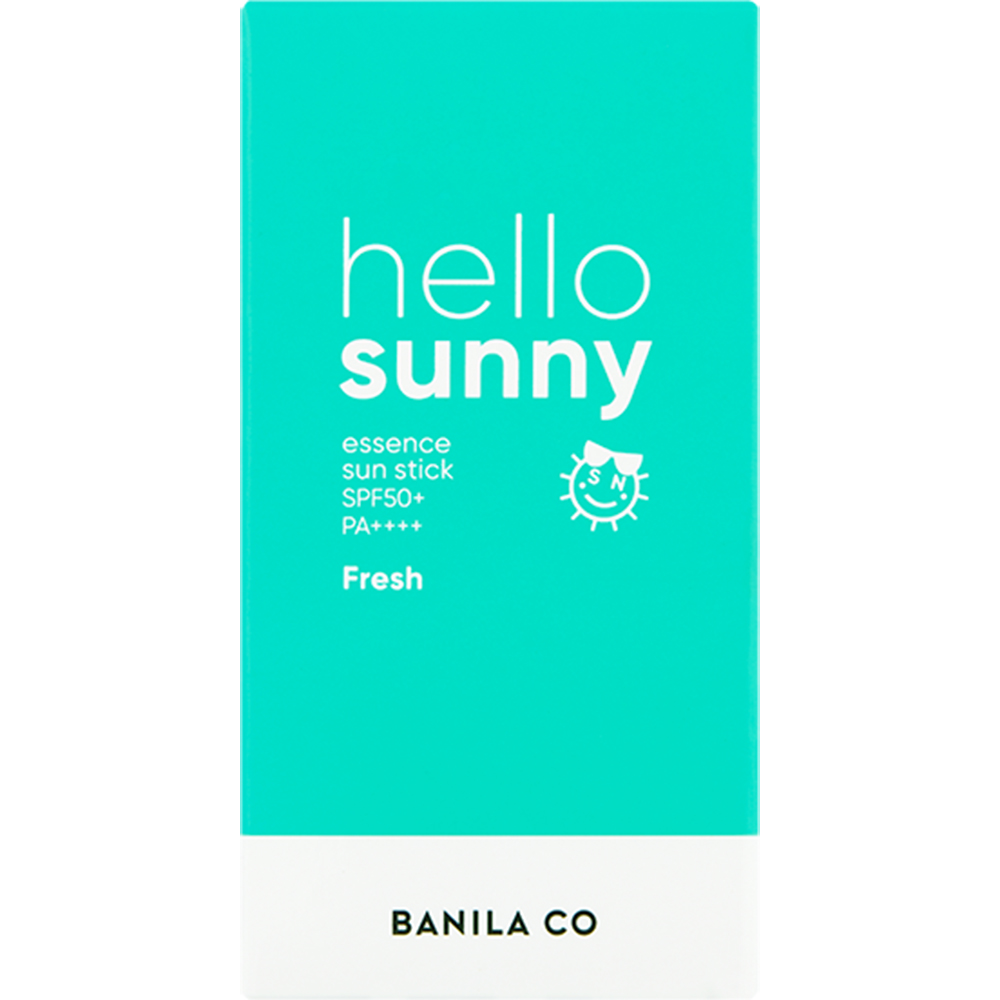 BANILA CO Hello Sunny Fresh - stick pentru fata formulat cu extract de menta si SPF 50+, care contribuie la protectia pielii impotriva razelor UVA si UVB si la metinerea hidratarii - 19 gr