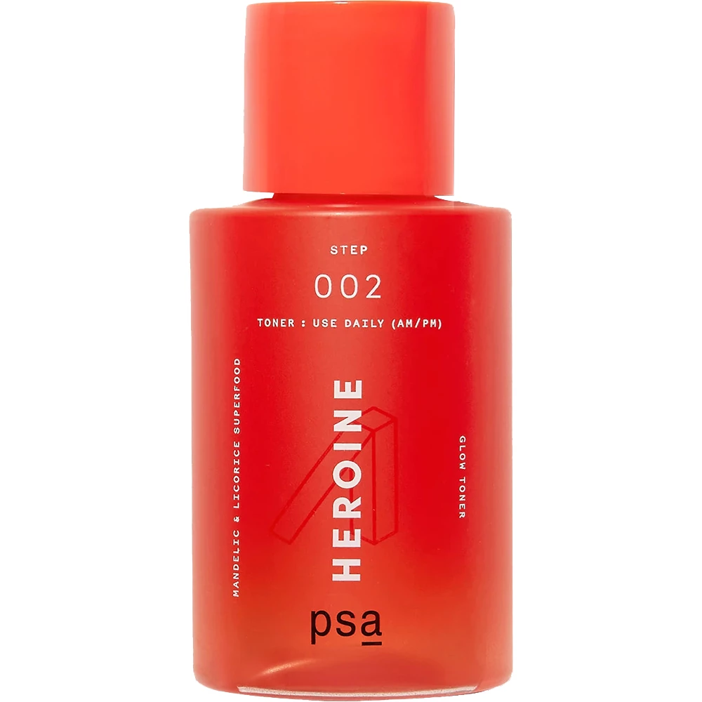 Heroine Toner de fata revigorant pentru luminozitate cu acid mandelic si extract de lemn dulce 100 ml