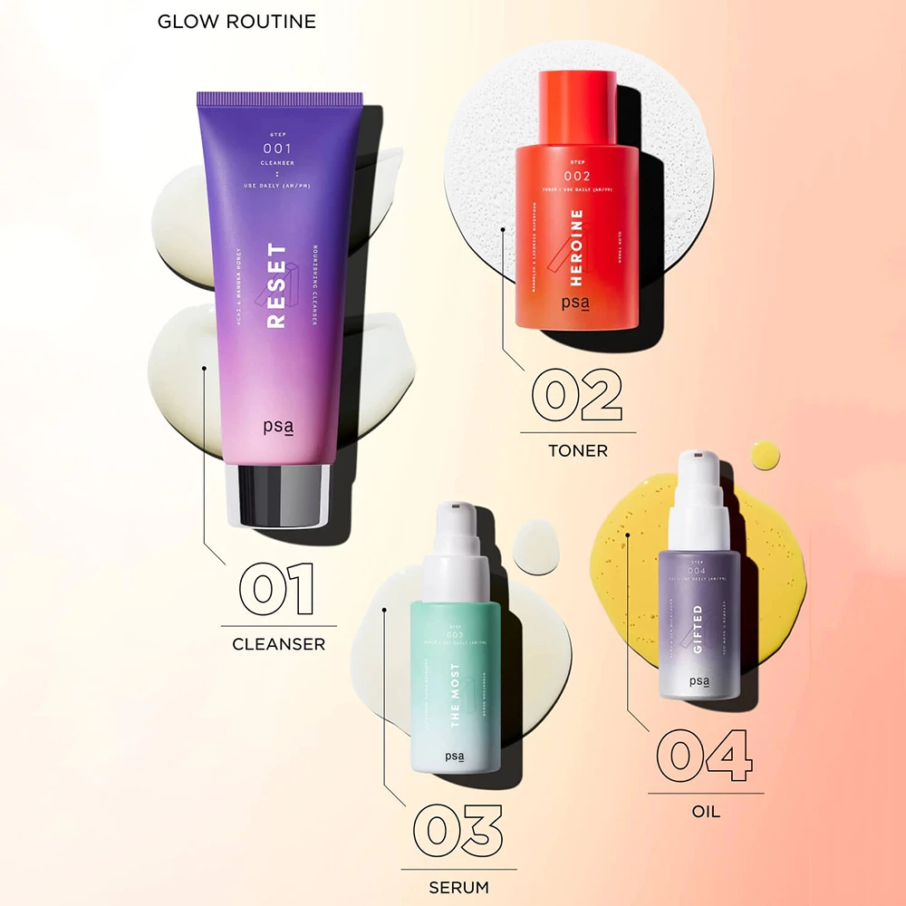 Heroine Toner de fata revigorant pentru luminozitate cu acid mandelic si extract de lemn dulce 100 ml