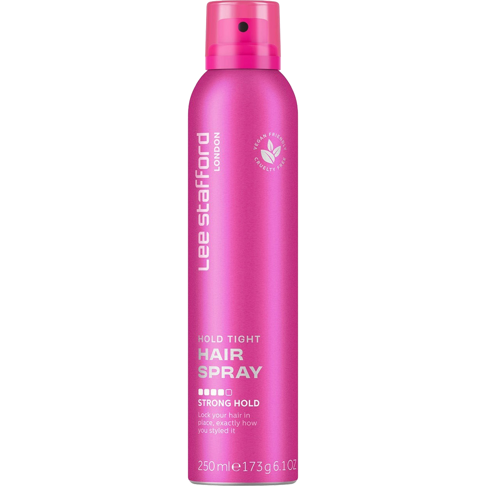 Lee Stafford Hold Tight Hairspray Spray fixativ cu fixare puternică și efect de lungă durată, 250 ml