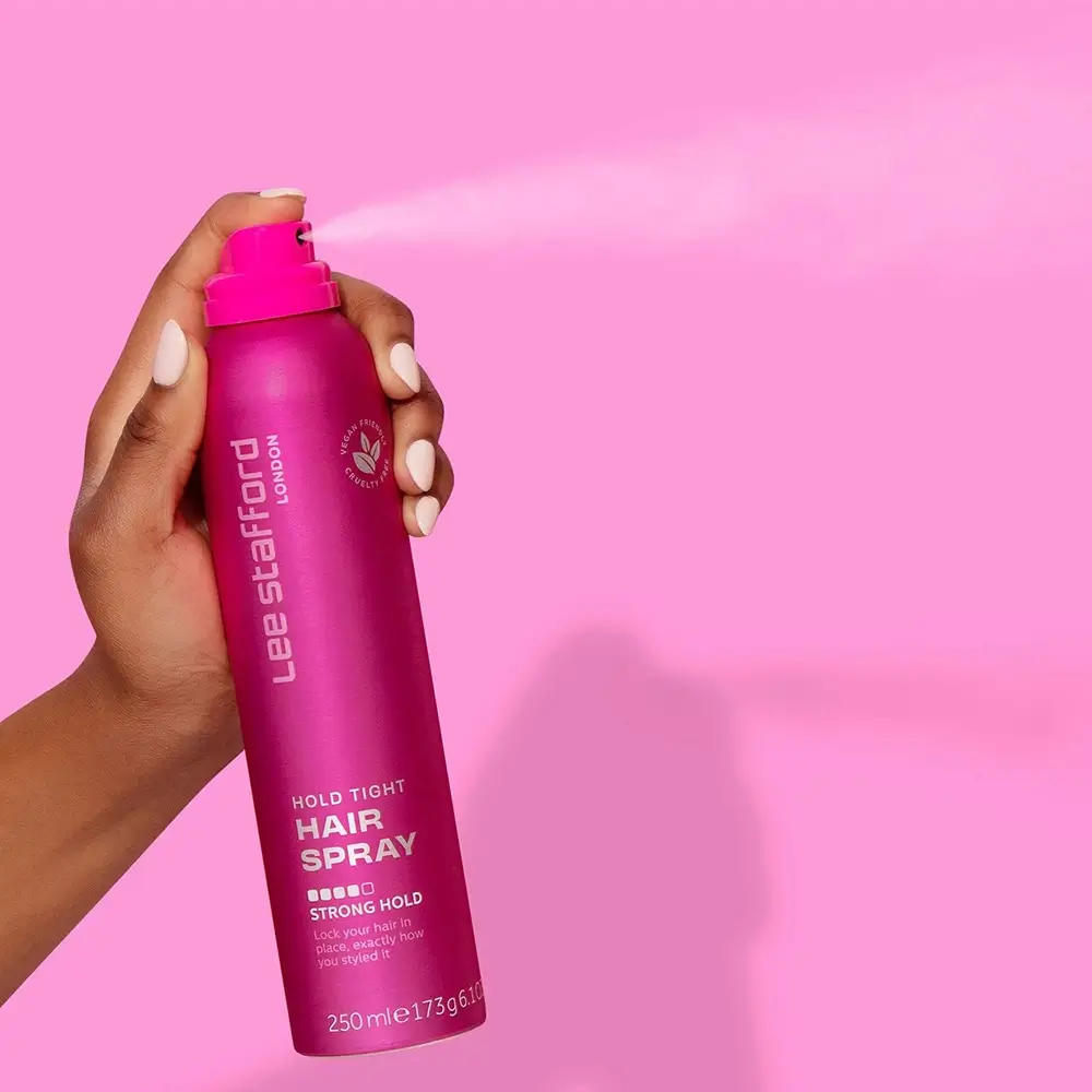 Lee Stafford Hold Tight Spray Fixativ pentru Par 250 ml - Fixare Puternica si Protectie UV, 250 ml