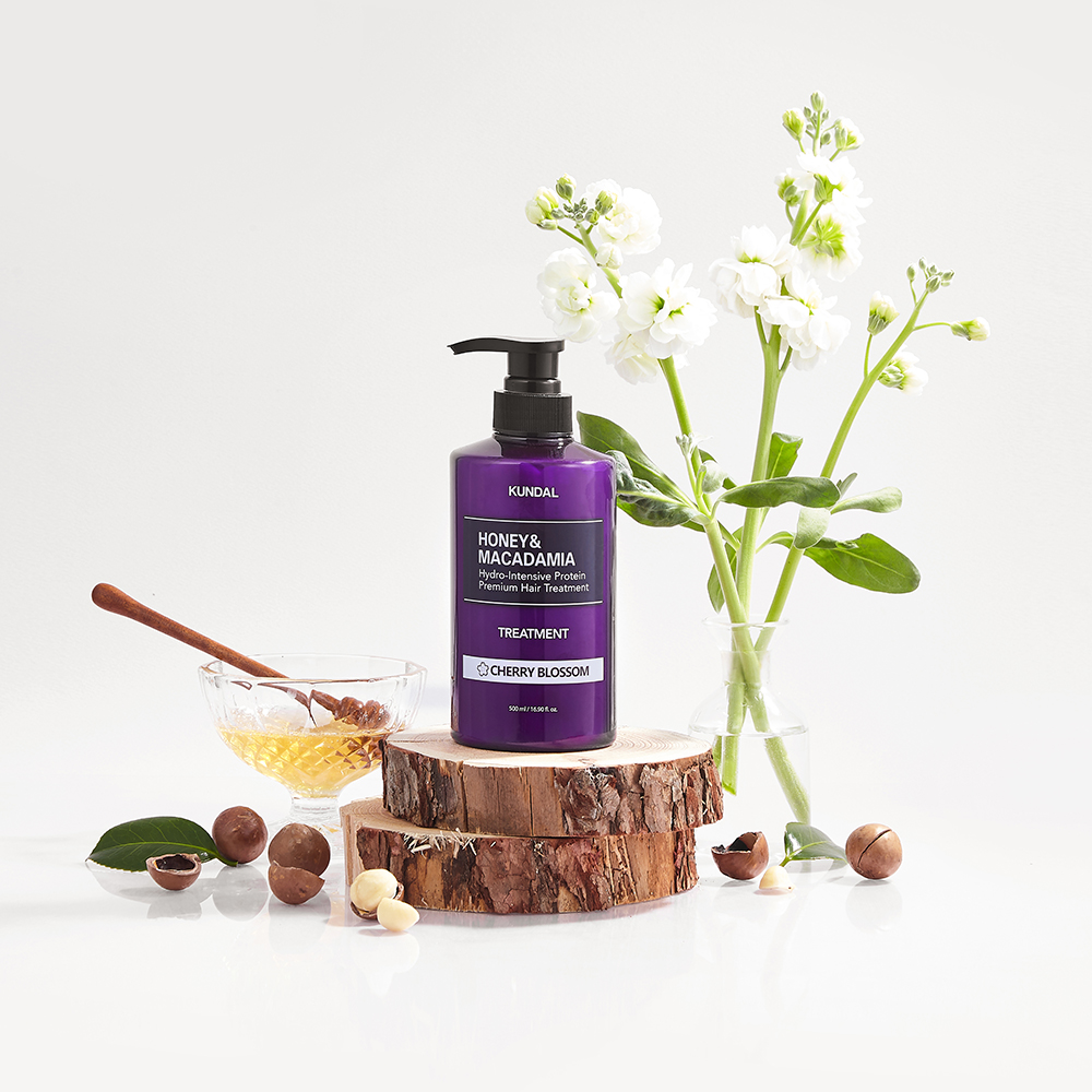 Honey & Macadamia Protein Treatment Masca de Par Cherry Blossom 500 ml