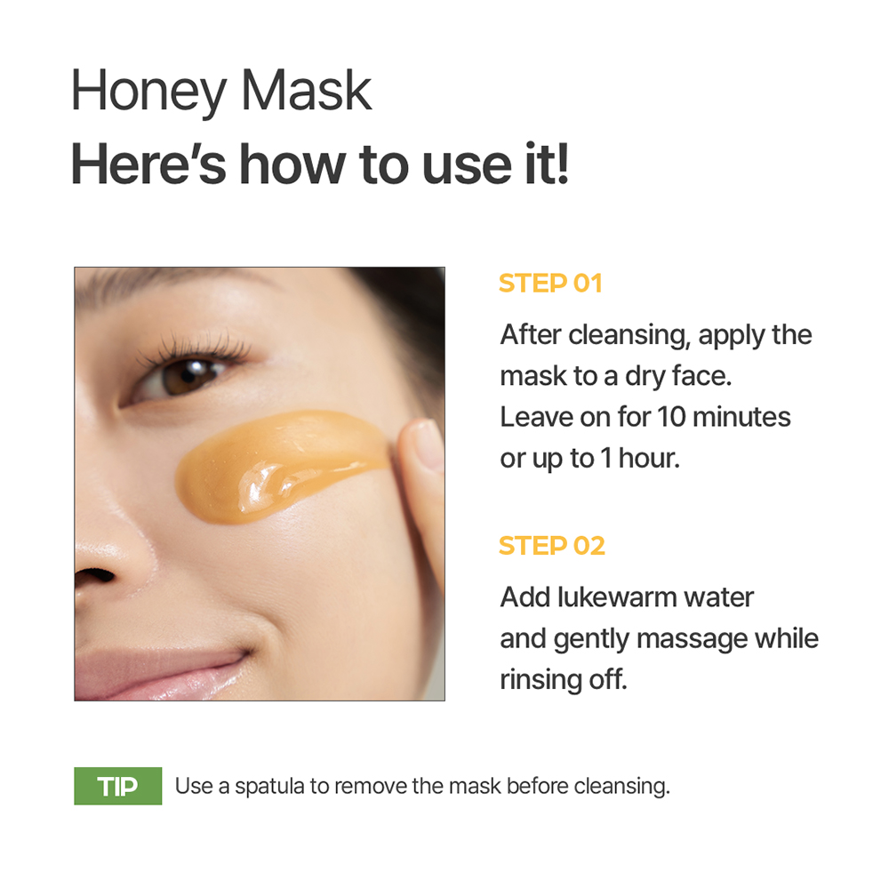 I'M FROM Honey Mask 70 ml - Masca de fata formulata cu miere si propolis, care contribuie la hidratarea pielii si la metinerea confortului pielii