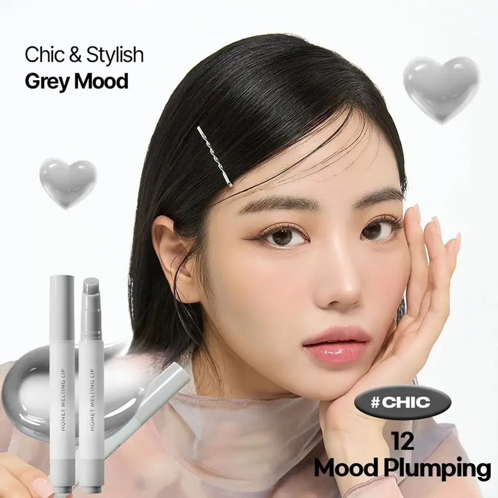 NATURE REPUBLIC Honey Melting Luciu de Buze 12 Mood Plumping - Efect Volum si Hidratare cu Miere, 4.5g