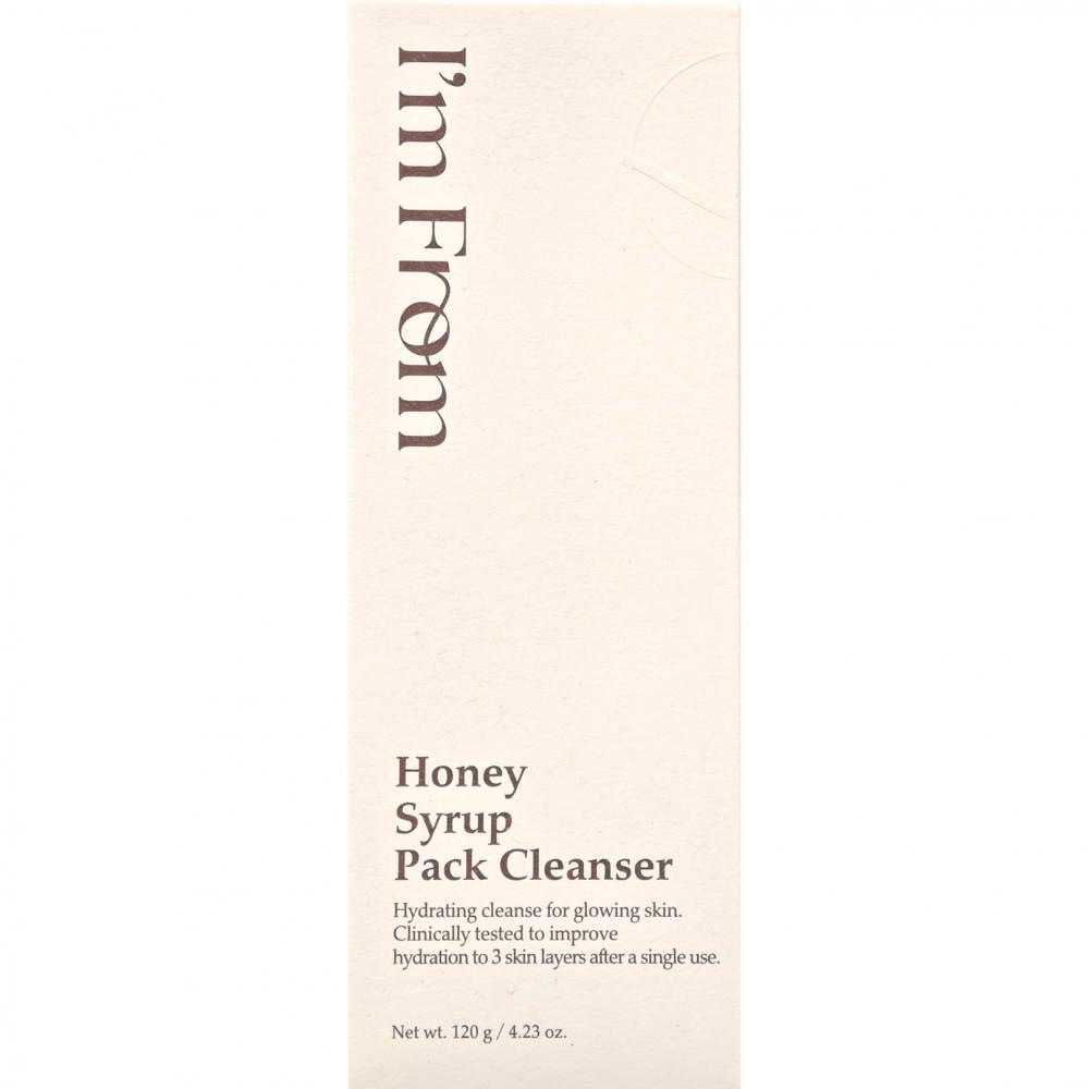 I'M FROM Honey Syrup Pack Cleanser 120 gr - Gel de curatare formulat cu extract de miere si pantenol, care contribuie la curatarea zilnica si la metinerea hidratarii