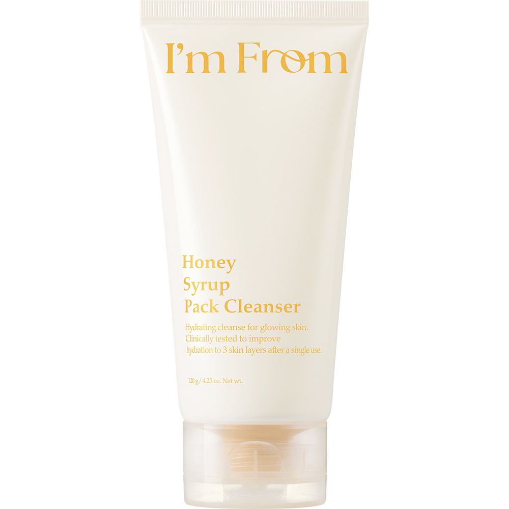 I'M FROM Honey Syrup Pack Cleanser 120 gr - Gel de curatare formulat cu extract de miere si pantenol, care contribuie la curatarea zilnica si la metinerea hidratarii