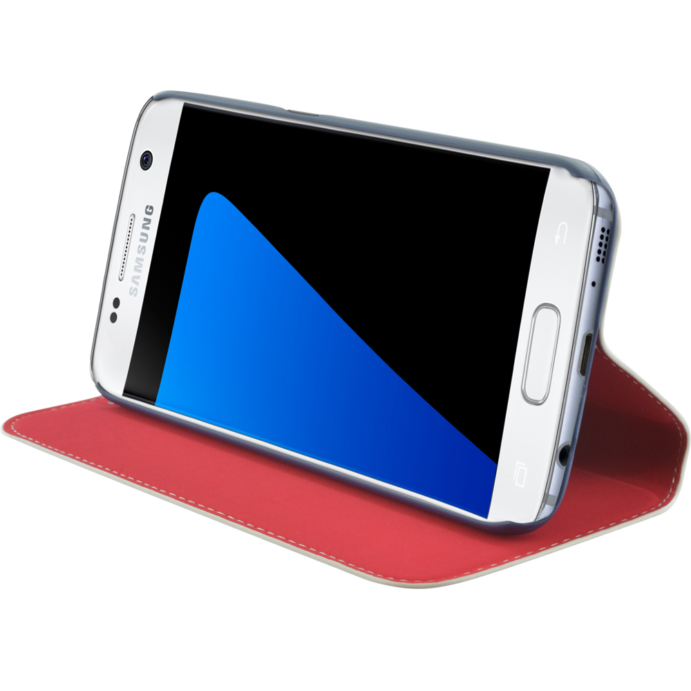 Husa Agenda Navy Albastru Samsung Galaxy S7