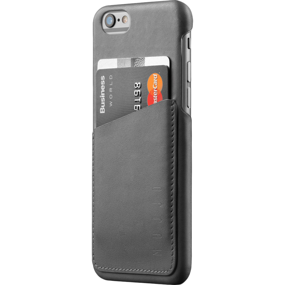 Husa Capac spate Wallet Gri Apple Iphone 6, Iphone 6S