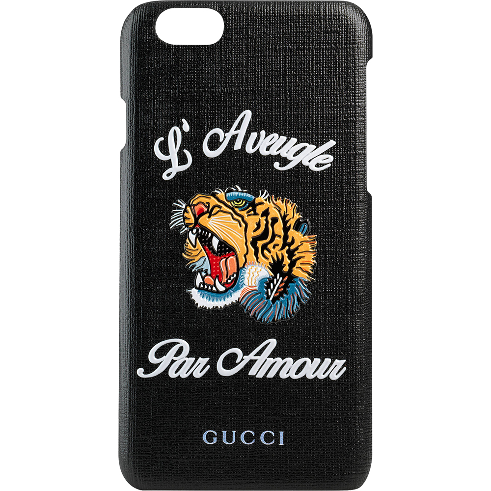 Answer the phone Offer did not notice Accesorii Husa GUCCI Husa Capac spate LAveugle Par Amour Negru Apple Iphone  6 - Sole - Beauty & Style