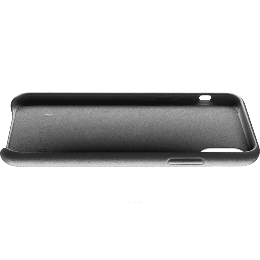 Husa Capac spate Piele Gri Apple Iphone X