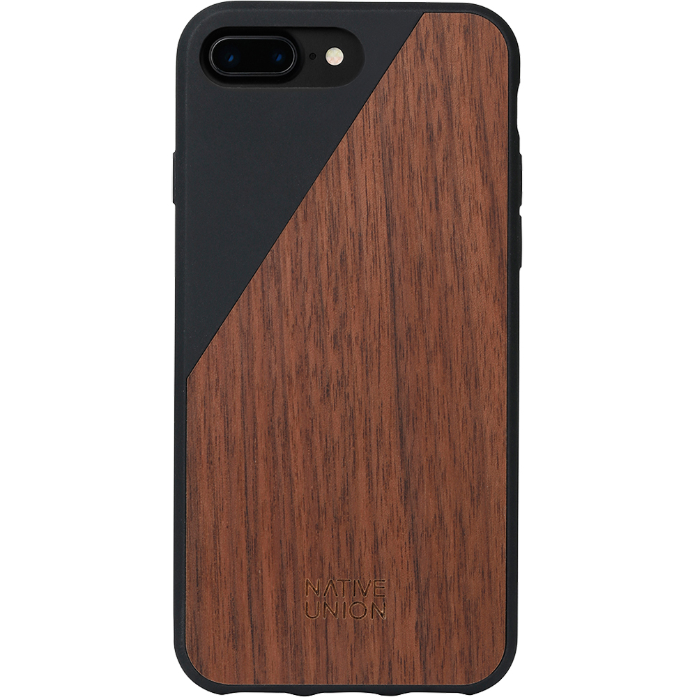 Husa Capac spate Walnut Wood Negru Apple Iphone 7Plus/8Plus