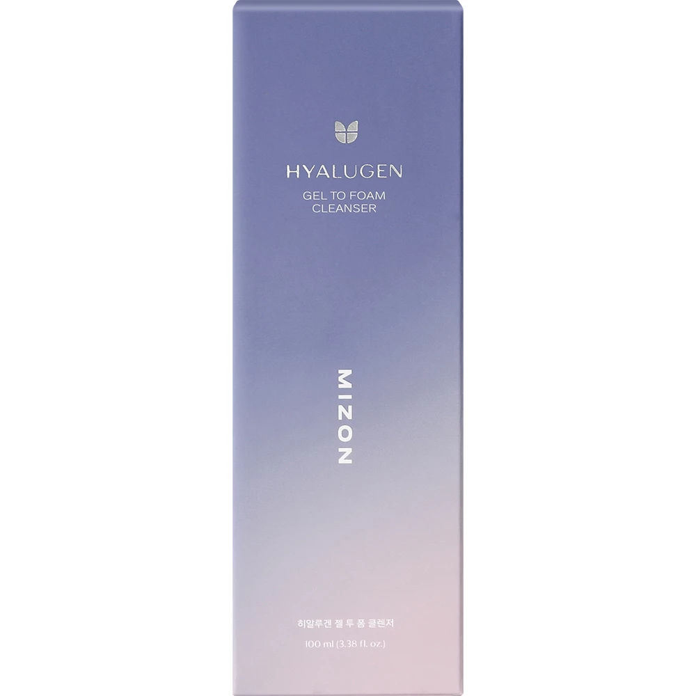 MIZON Hyalugen Gel to Foam Cleanser Spuma de curatare - hidratare si elasticitate, 100 ml
