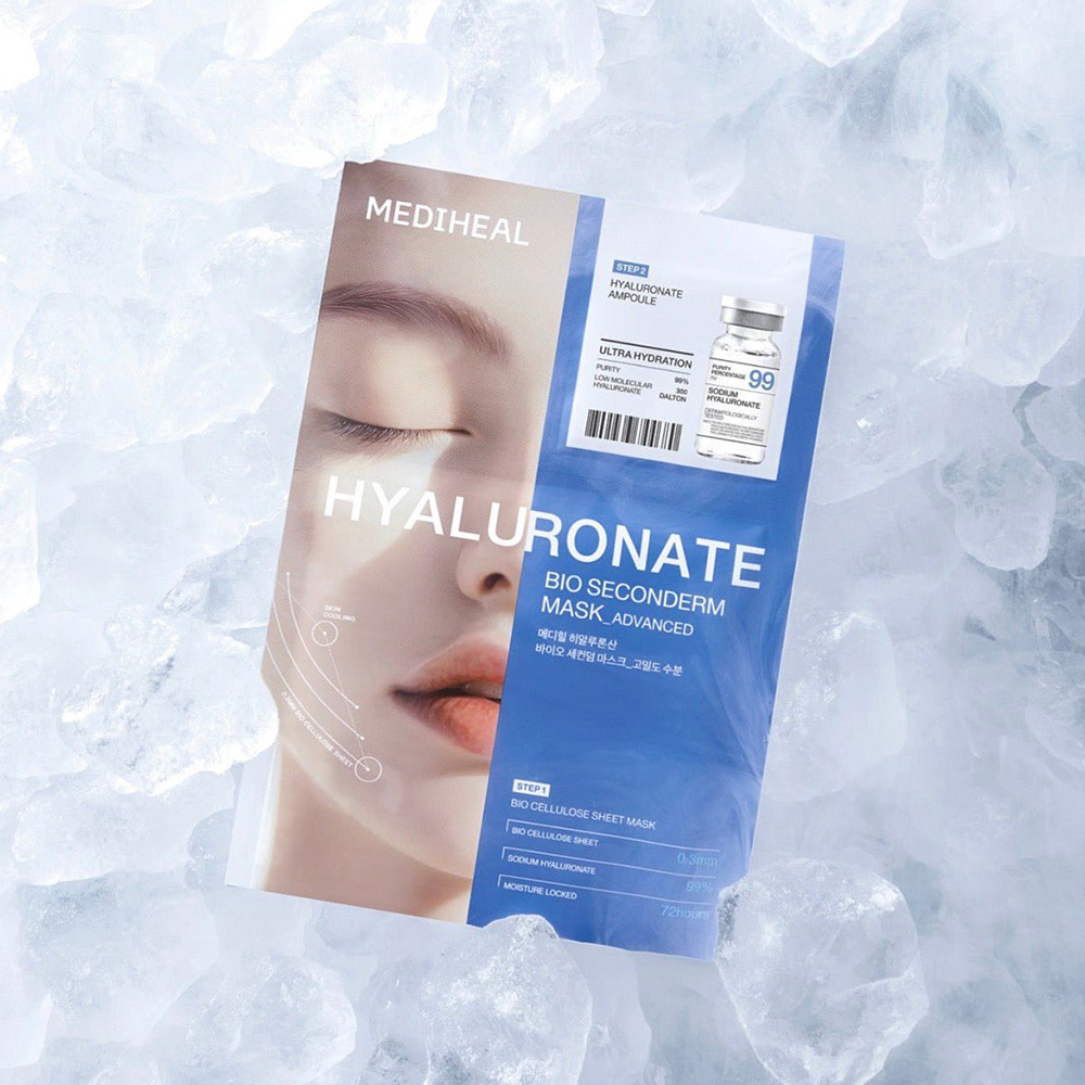 Hyaluronate Bio Seconderm Mask Ultra Hydration Masca de fata 23 ml