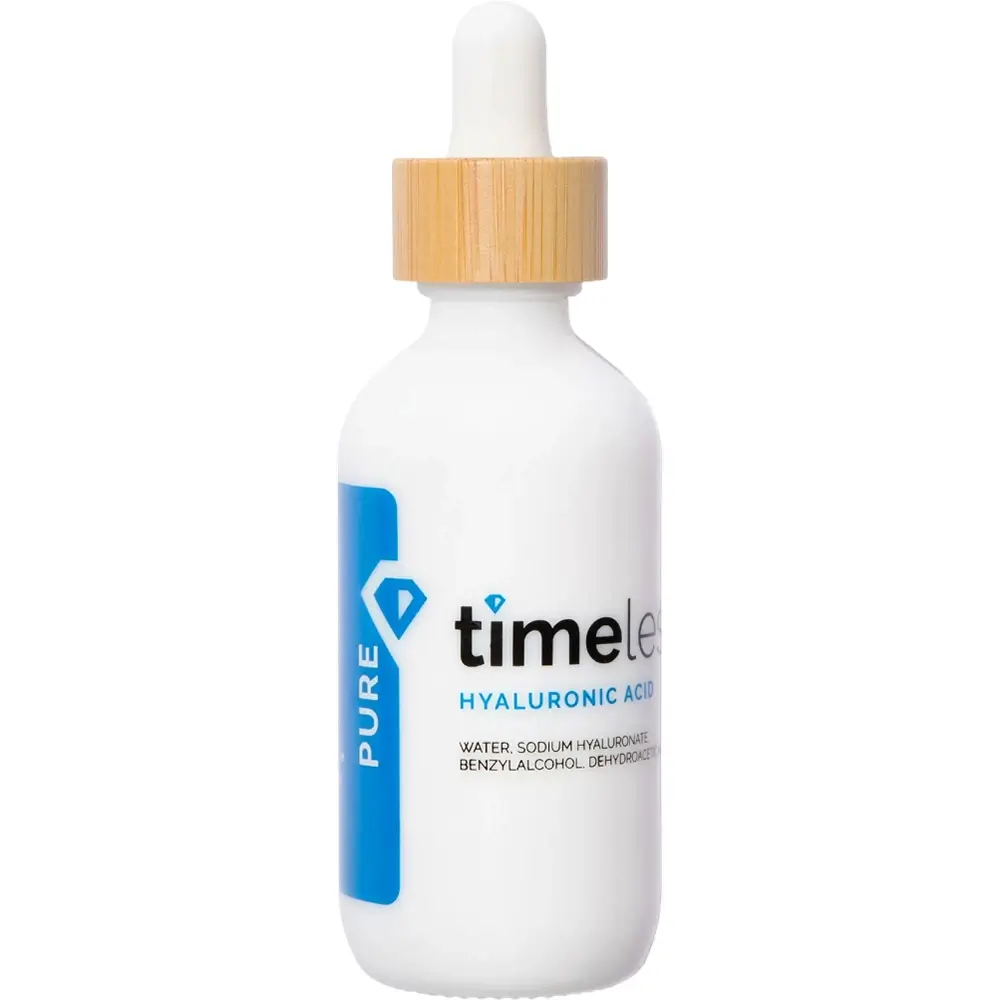 TIMELESS SKIN CARE Pure Line Ser Hidratant pentru Fata cu Acid Hialuronic - Hidratare Profunda si Confort Intens, 60 ml