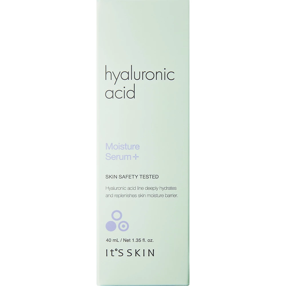 IT'S SKIN Hyaluronic Acid Moisture Ser de fata - Hidratare intensa si luminozitate cu Acid Hialuronic si Vitamina C, 40 ml
