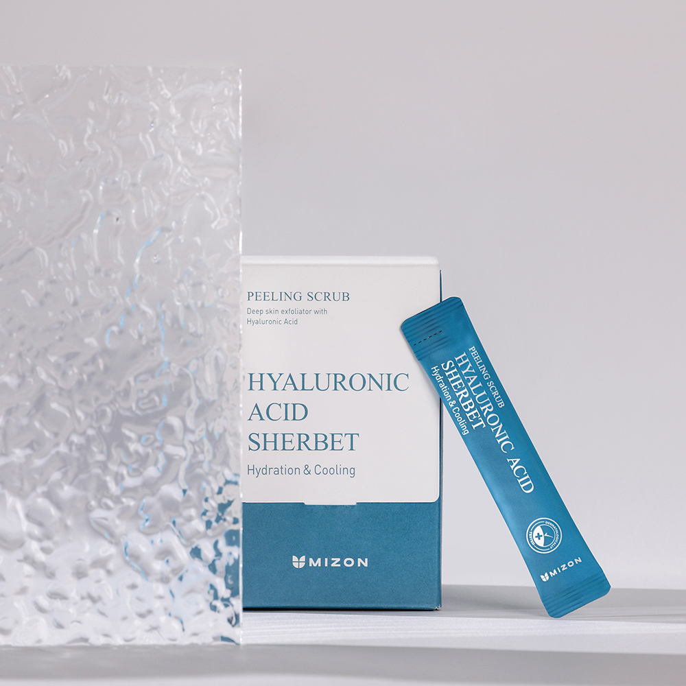 Hyaluronic Acid Sherbet Peeling Scrub Exfoliant hranitor 40 buc