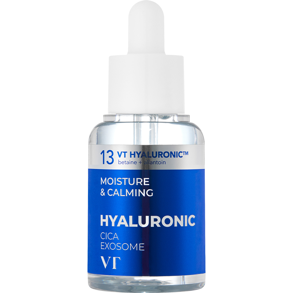 VT COSMETICS Hyaluronic Cica Exosome H3 - ser de fata formulat cu acid hialuronic si Cica Exosome, care contribuie la hidratarea pielii si la calmarea pielii sensibile - 30 ml