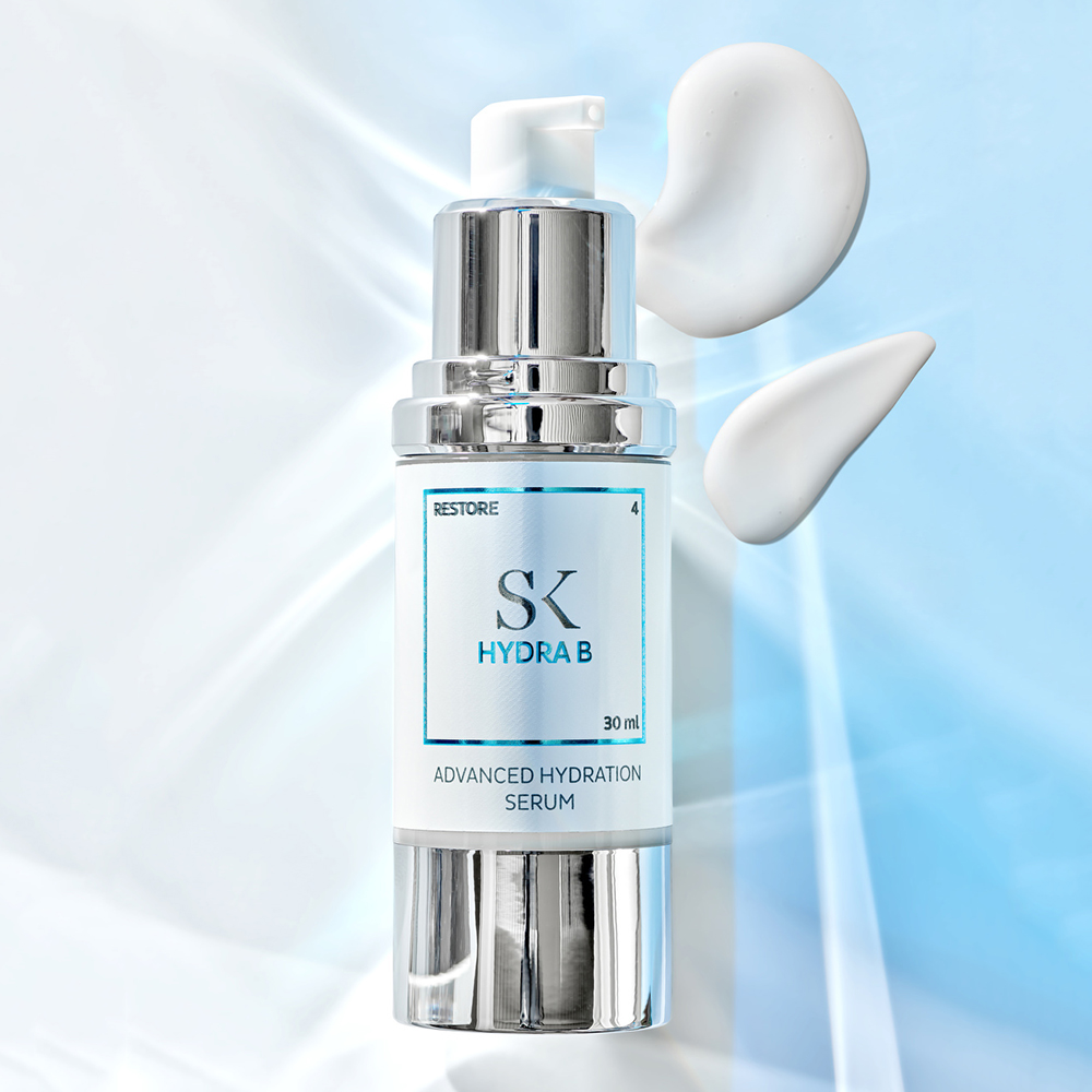 SKINTEGRA Hydra B, 30 ml - Ser de fata formulata cu acid hialuronic si niacinamida vitamina B3, care contribuie la hidratarea pielii si la mentinerea barierei hidrolipidice
