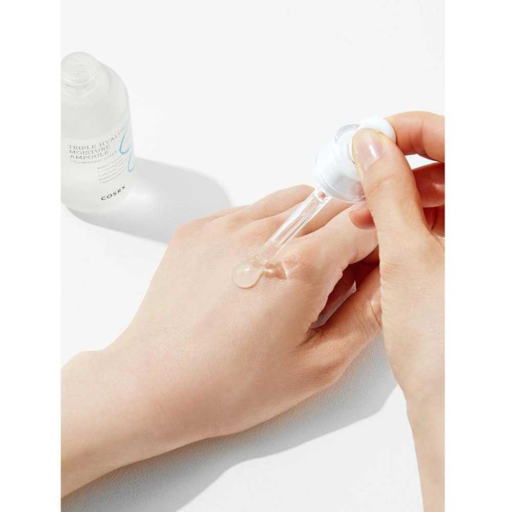 Hydrium Triple Hyaluronic Moisture Ampoule - Fiola cu trei tipuri de acid hialuronic si Pro Vitamina B5 - gramaj 40 ml