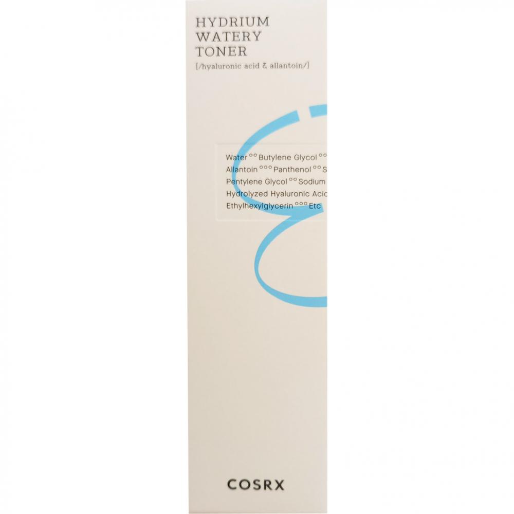 COSRX Hydrium Watery, 150 ml - toner de fata formulat cu acid hialuronic si pro-vitamina B5, care contribuie la hidratarea pielii si la metinerea barierei de hidratare la suprafata pielii