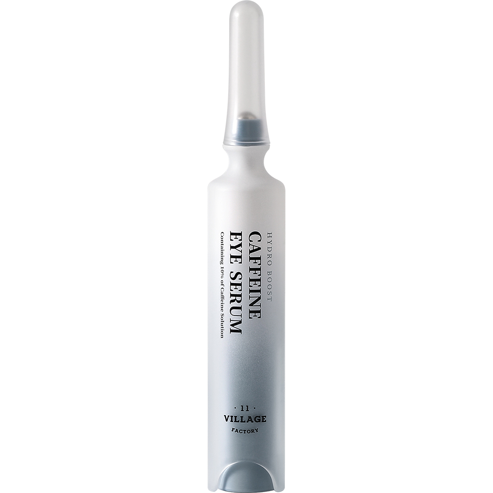 VIllage 11 FACTORY Hydro Boost Caffeine Eye Serum 10 ml - Crema contur ochi formulata cu cafeina si niacinamida, care contribuie la reducerea aspectului umflat si la uniformizarea zonei de sub ochi