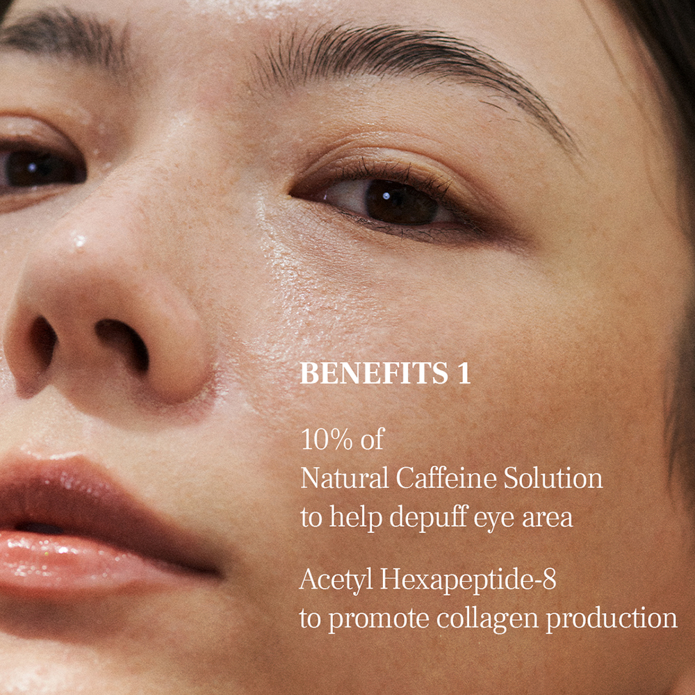 VIllage 11 FACTORY Hydro Boost Caffeine Eye Serum 10 ml - Crema contur ochi formulata cu cafeina si niacinamida, care contribuie la reducerea aspectului umflat si la uniformizarea zonei de sub ochi