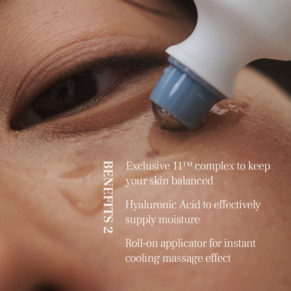 VIllage 11 FACTORY Hydro Boost Caffeine Eye Serum 10 ml - Crema contur ochi formulata cu cafeina si niacinamida, care contribuie la reducerea aspectului umflat si la uniformizarea zonei de sub ochi