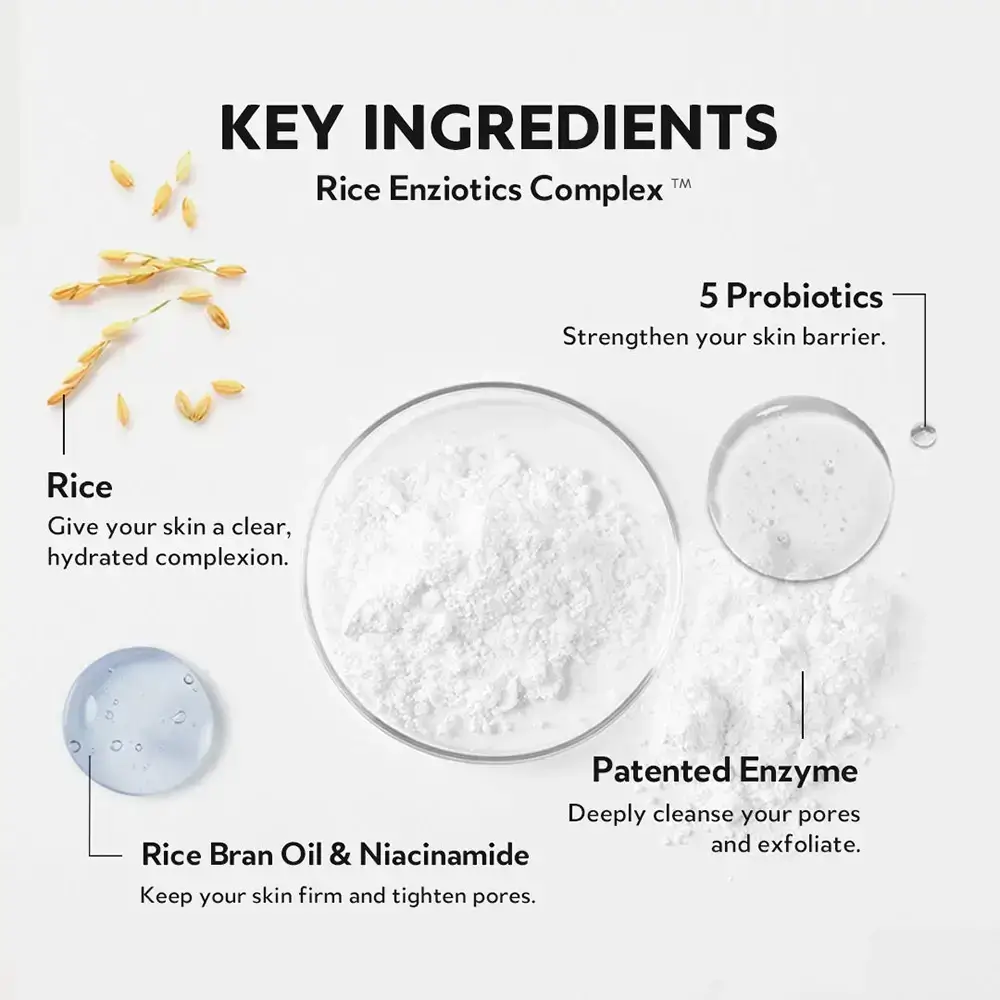 TIRTIR Hydro Boost Balsam Demachiant Enzimatic - Curatare Profunda si Hidratare cu Probiotice, 120 ml