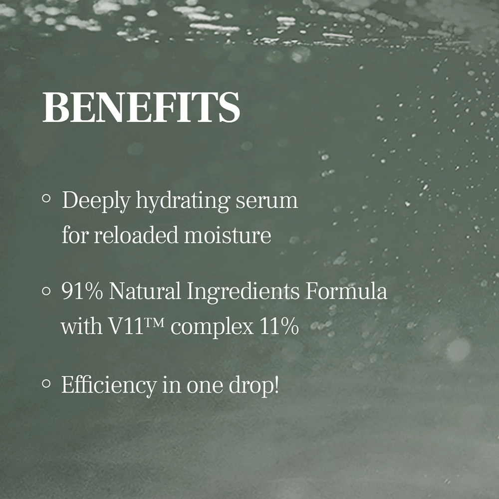 VILLAGE 11 FACTORY Hydro Boost Serum Ser de fata calmant - Hidratare intensa si efect anti-rid cu Acid Hialuronic, 50 ml