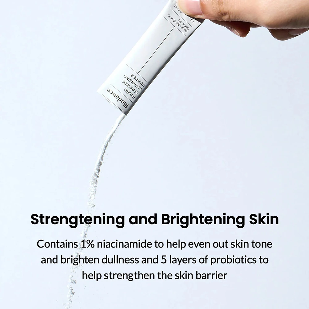 BIODANCE Hydro Ceramide Pudra Enzimatica de Curatare 30 buc - Curatare delicata si hidratare intensa cu acid hialuronic si ceramide, 30 buc