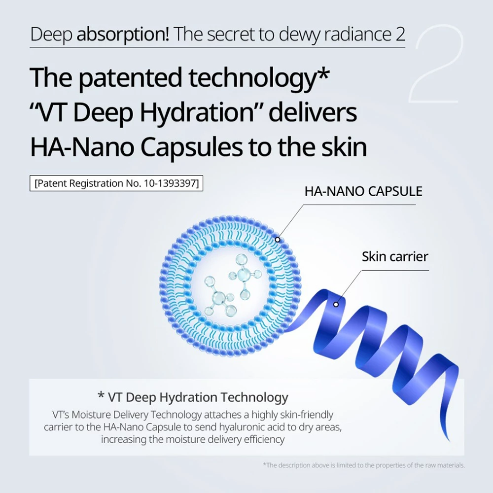 VT COSMETICS Hydrop Reedle Shot 100hL ser de fata - hidratare si elasticitate, 50 ml