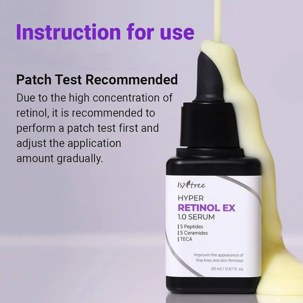 ISNTREE Hyper Line Ser de fata cu retinol EX 1.0 - Anti-aging intens si fermitate, 20 ml