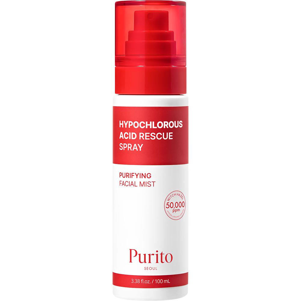 PURITO Hypochlorous Acid Rescue Spray spray pentru fata - calmare si hidratare, 100 ml